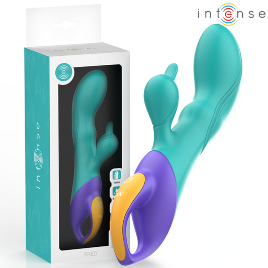 INTENSE - FRED RABBIT VIBRATOR BLAU - Sexotim