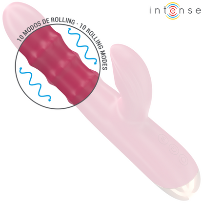 INTENSE - CHLOE MULTIFUNKTIONSVIBRATOR 3 IN 1 ROT - Sexotim