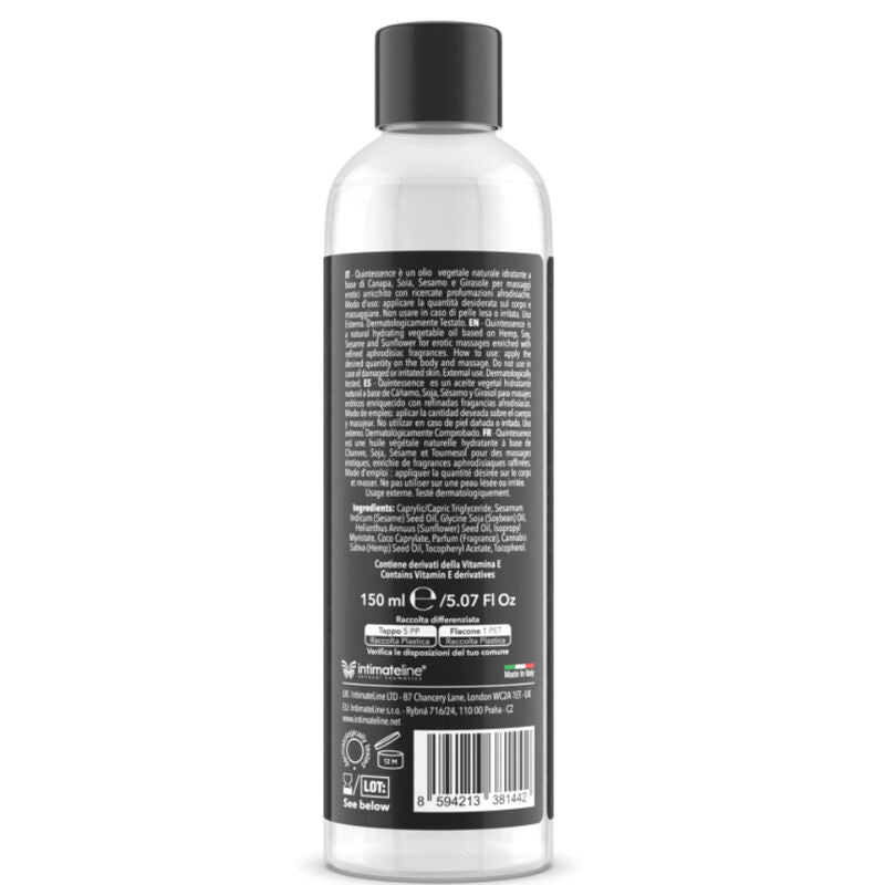 INTIMATELINE LUXURIA - MASSAGEÖL ZUCKERWOLKE 150 ML - Sexotim