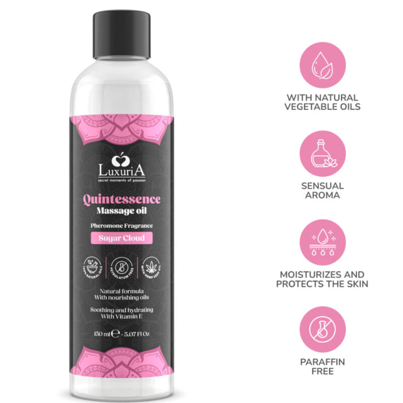 INTIMATELINE LUXURIA - MASSAGEÖL ZUCKERWOLKE 150 ML - Sexotim