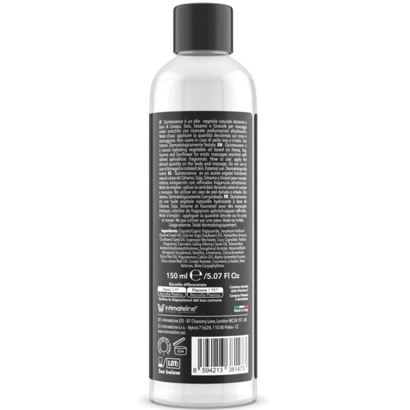 INTIMATELINE LUXURIA - ACEITE DE MASAJES VAINILLA EXOTIC 150 ML - Sexotim