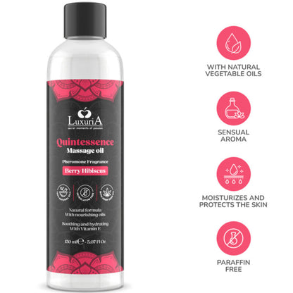INTIMATELINE LUXURIA - MASSAGEÖL BEERE 150 ML - Sexotim