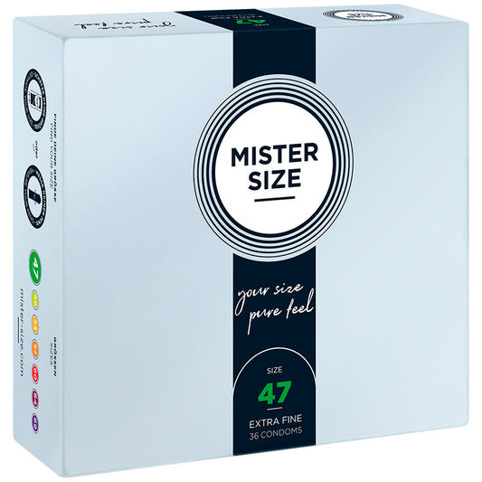 MISTER SIZE - KONDOME GRÖSSE 47 MM (36 EINHEITEN) - Sexotim