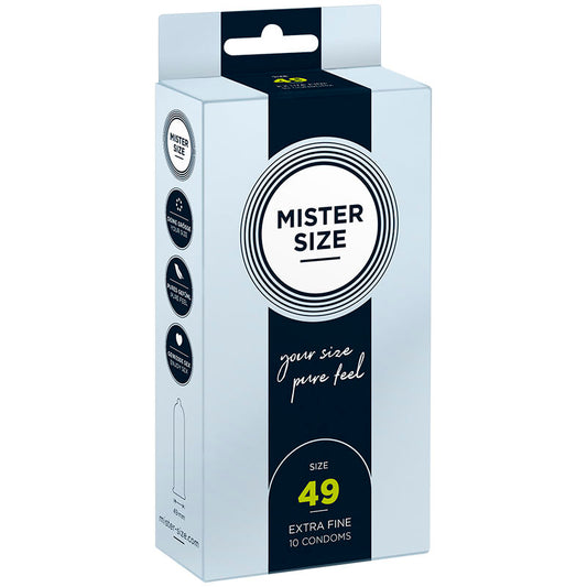 MISTER SIZE - KONDOMGRÖSSE 49 MM (10 EINHEITEN) - Sexotim