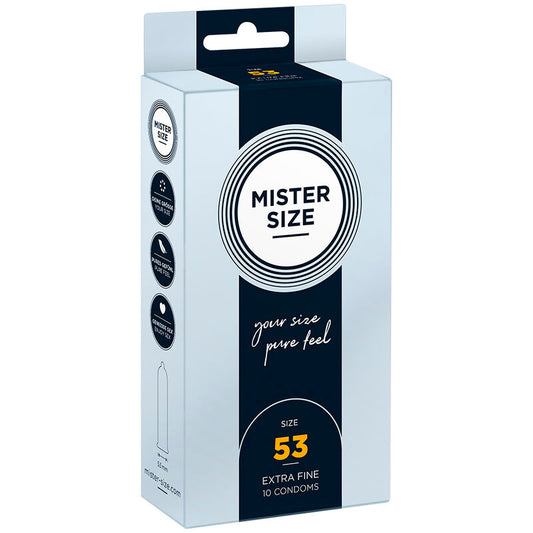 MISTER SIZE - KONDOMGRÖSSE 53 MM (10 EINHEITEN) - Sexotim