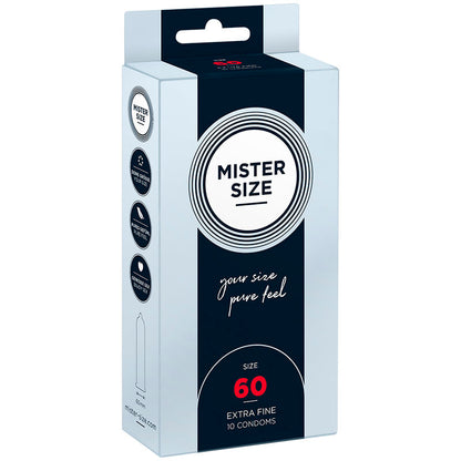 MISTER SIZE - KONDOMGRÖSSE 60 MM (10 EINHEITEN) - Sexotim