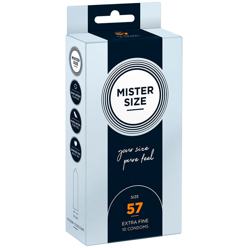 MISTER SIZE - KONDOMGRÖSSE 57 MM (10 EINHEITEN) - Sexotim
