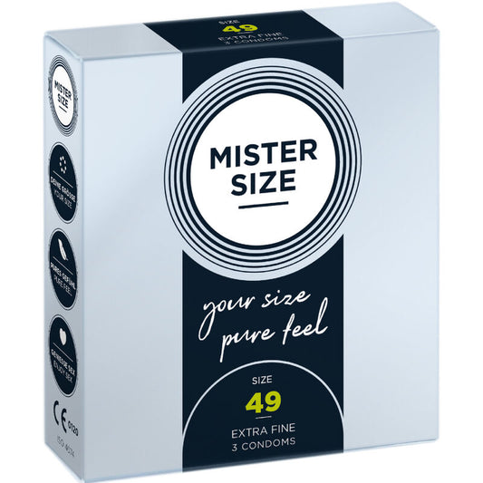 MISTER SIZE - KONDOMGRÖSSE 49 MM (3 EINHEITEN) - Sexotim