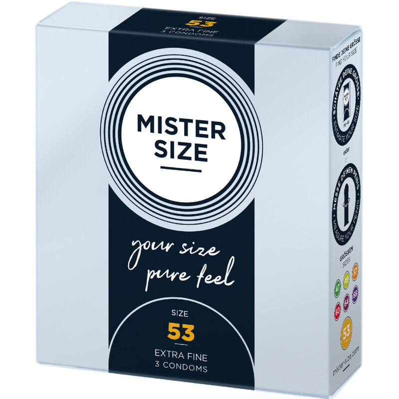 MISTER SIZE - KONDOMGRÖSSE 53 MM (3 EINHEITEN) - Sexotim