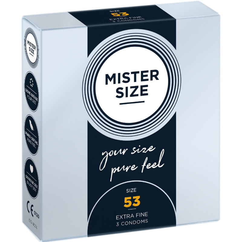 MISTER SIZE - KONDOMGRÖSSE 53 MM (3 EINHEITEN) - Sexotim