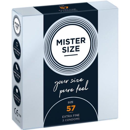 MISTER SIZE - KONDOMGRÖSSE 57 MM (3 EINHEITEN) - Sexotim
