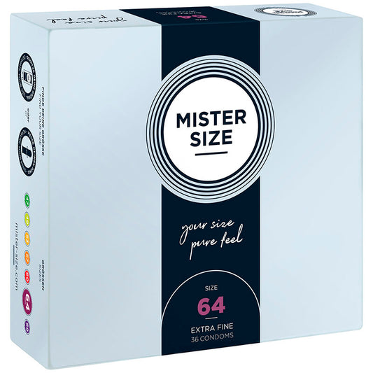 MISTER SIZE - KONDOME GRÖSSE 64 MM (36 EINHEITEN) - Sexotim