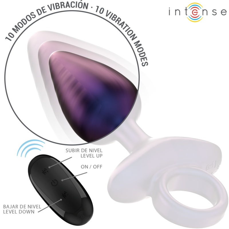 INTENSE - MICHAEL VIBRIERENDER ANALPLUG MODELL 2 FERNBEDIENUNG - Sexotim