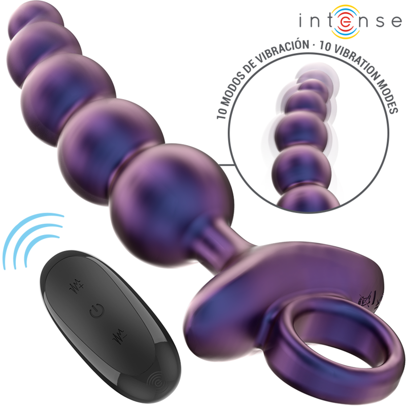 INTENSE - TITO VIBRIERENDER ANALPLUG MODELL 3 MIT FERNBEDIENUNG - Sexotim