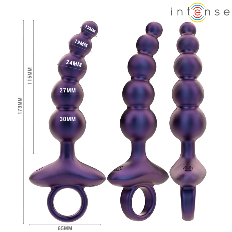 INTENSE - TITO VIBRIERENDER ANALPLUG MODELL 3 MIT FERNBEDIENUNG - Sexotim