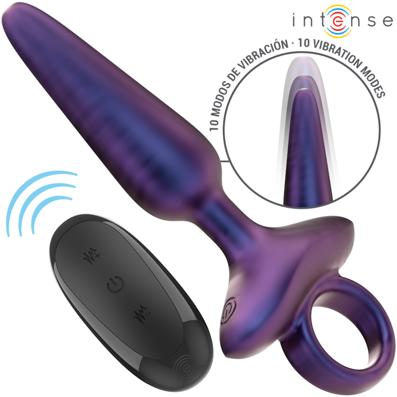 INTENSE - MARLON VIBRIERENDER ANALPLUG MODELL 4 MIT FERNBEDIENUNG - Sexotim