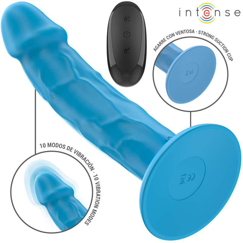 INTENSE - PHOEBE REALISTISCHER VIBRATOR MIT 10 VIBRATIONEN & FERNBEDIENUNG