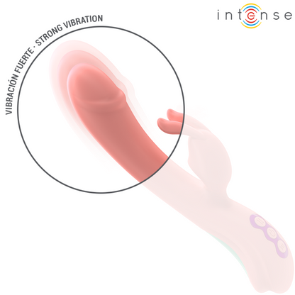 INTENSE - RACHEL RABBIT VIBRATOR 5 VIBRATIONEN ROSA - Sexotim
