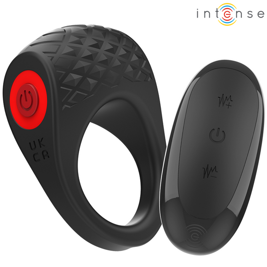 INTENSE - CLOVER VIBRATOR PENISRING 10 VIBRATIONEN SCHWARZ - Sexotim
