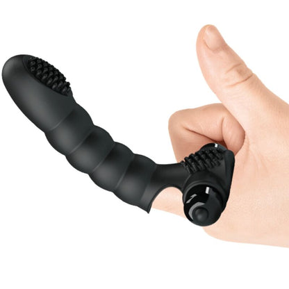 PRETTY LOVE - ALEXANDER FINGERVIBRATOR 10 VIBRATIONEN SCHWARZ - Sexotim