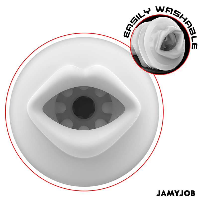 JAMYJOB - MEGABITE AUTOMATISCHER MUNDMASTURBATOR 5 SAUGBAND VIBRATIONSMODI - Sexotim
