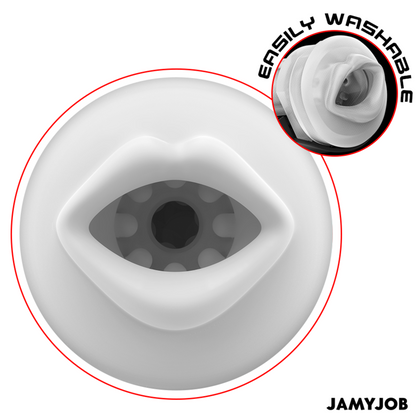 JAMYJOB - MEGABITE AUTOMATISCHER MUNDMASTURBATOR 5 SAUGBAND VIBRATIONSMODI - Sexotim