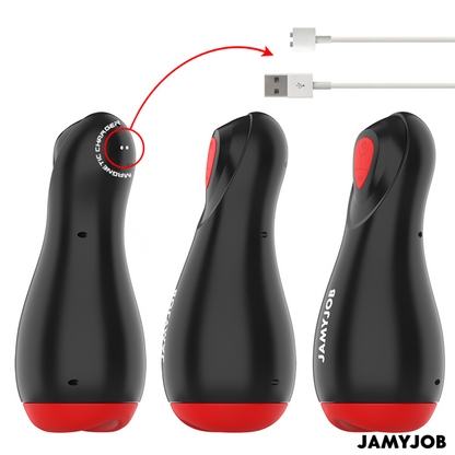 JAMYJOB - CORE-X AUTOMATISCHER MASTURBATOR 5 SAUGBAND VIBRATIONSMODI - Sexotim