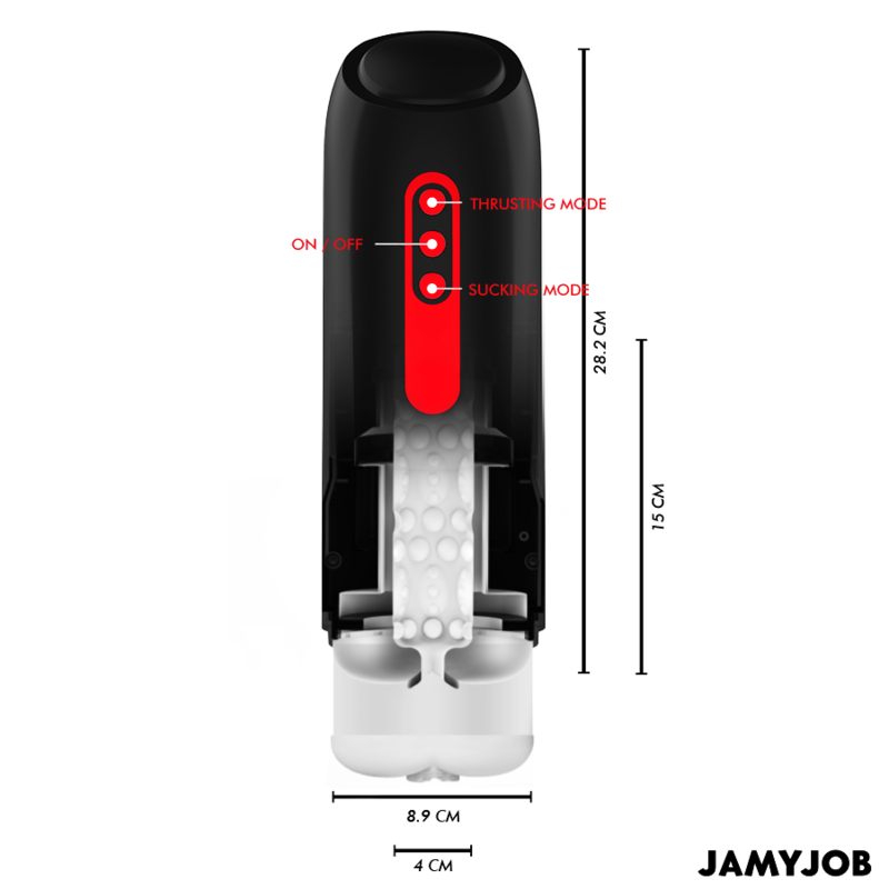 JAMYJOB - PHANTOM AUTOMATISCHER VAGINA-MASTURBATOR 5 SAUG- UND STOSSMODI - Sexotim