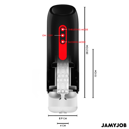 JAMYJOB - PHANTOM AUTOMATISCHER VAGINA-MASTURBATOR 5 SAUG- UND STOSSMODI - Sexotim