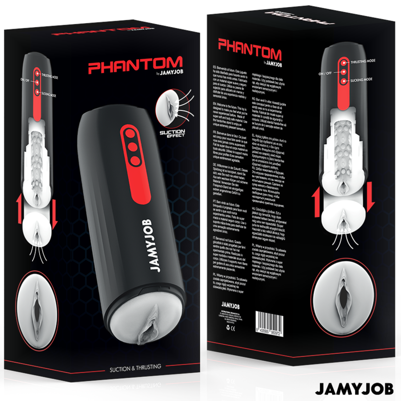 JAMYJOB - PHANTOM AUTOMATISCHER VAGINA-MASTURBATOR 5 SAUG- UND STOSSMODI - Sexotim