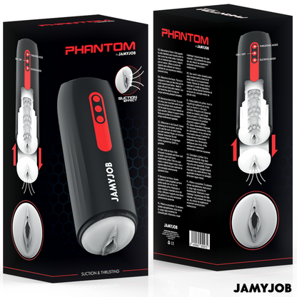 JAMYJOB - PHANTOM AUTOMATISCHER VAGINA-MASTURBATOR 5 SAUG- UND STOSSMODI - Sexotim