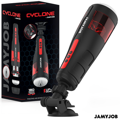 JAMYJOB - CYCLONE AUTOMATISCHER VAGINA-MASTURBATOR 10 ROTATIONS- UND STOSSMODI - Sexotim
