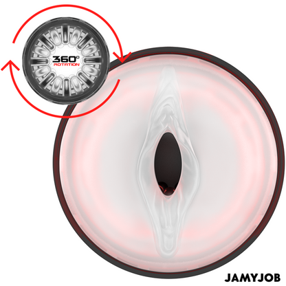 JAMYJOB - CYCLONE AUTOMATISCHER VAGINA-MASTURBATOR 10 ROTATIONS- UND STOSSMODI - Sexotim