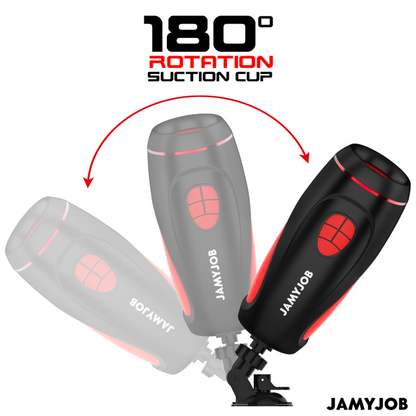 JAMYJOB - PYSTON BASE AUTOMATISCHER MASTURBATOR MIT FERNBEDIENUNG - Sexotim