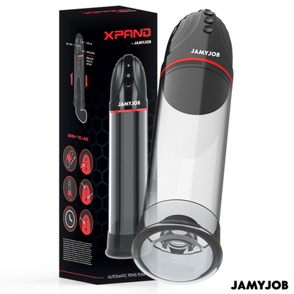 JAMYJOB - XPAND AUTOMATISCHE PUMPE 3 SAUGSTUFEN GRAU - Sexotim