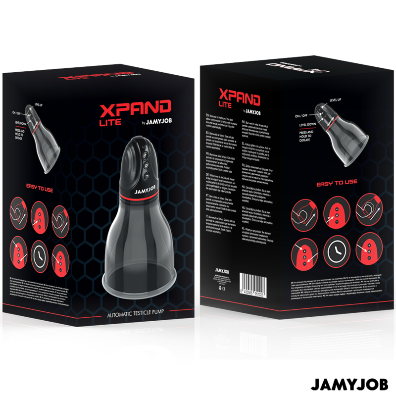 JAMYJOB - XPAND LITE AUTOMATISCHE HODENPUMPE 3 SAUGSTUFEN - Sexotim