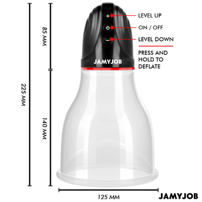 JAMYJOB - XPAND LITE AUTOMATISCHE HODENPUMPE 3 SAUGSTUFEN - Sexotim