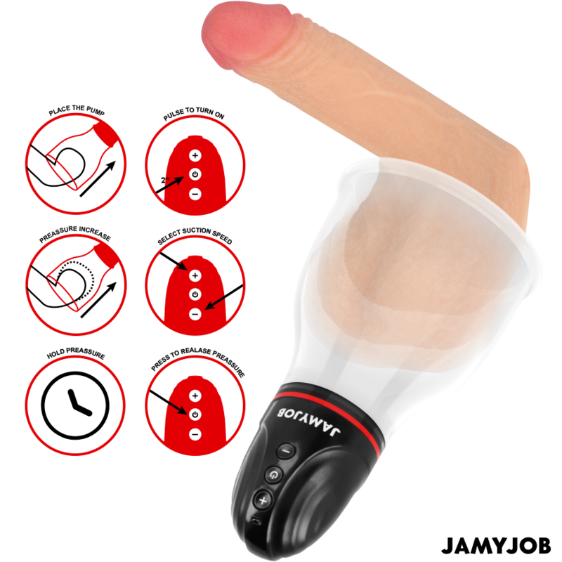 JAMYJOB - XPAND LITE AUTOMATISCHE HODENPUMPE 3 SAUGSTUFEN - Sexotim