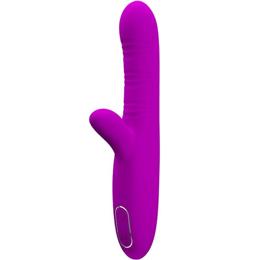 PRETTY LOVE - ANGELIQUE MULTIFUNKTIONSVIBRATOR + KLITORISSTIMULATOR LILA - Sexotim