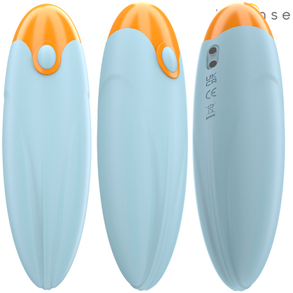 INTENSE - MIKE VIBRIERENDER BULLET MIT FERNBEDIENUNG 10 VIBRATIONEN BLAU - Sexotim