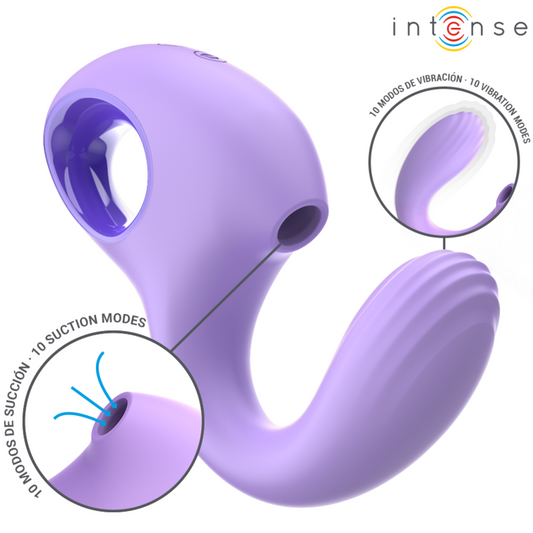 INTENSE - BAXTER VIBRATOR & STIMULATOR VIOLETT - Sexotim