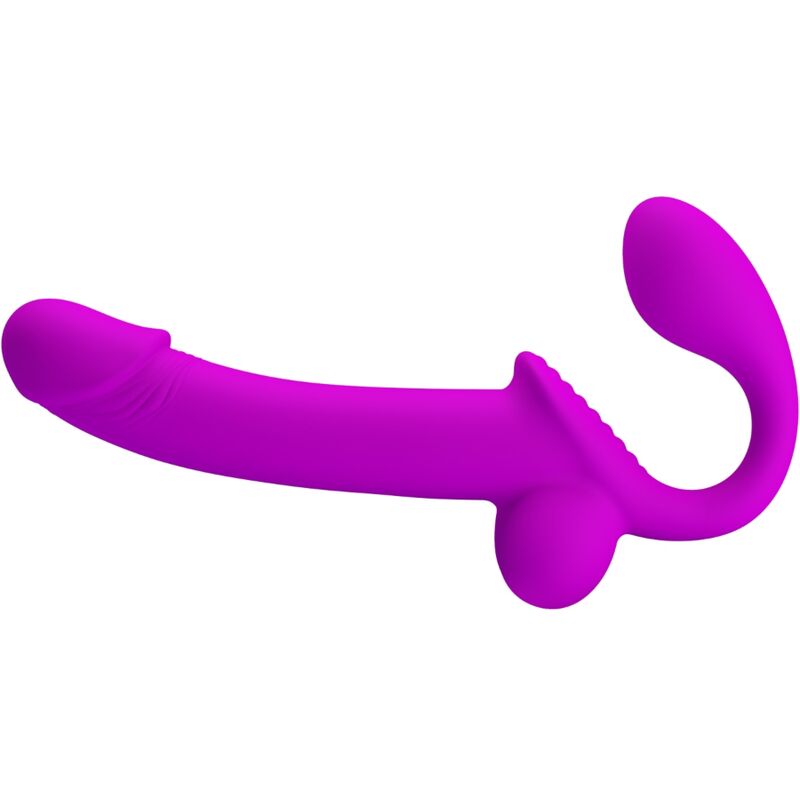 PRETTY LOVE - KELPIE DOPPELTER STRAP-ON-STIMULATOR LILA - Sexotim