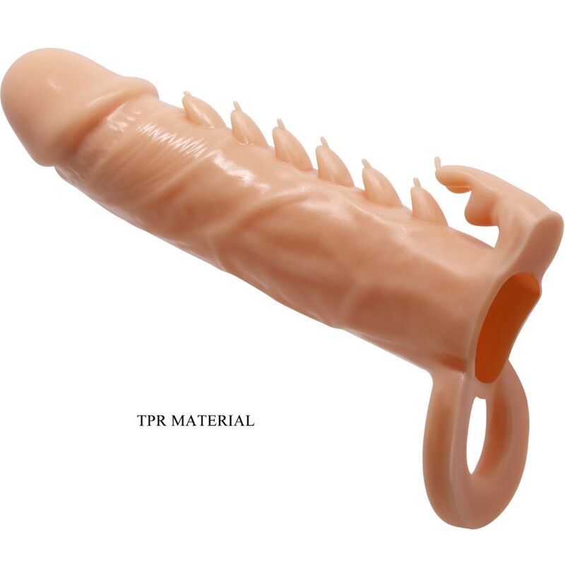 PRETTY LOVE - EMMIT PENISHÜLLE + KLITORIS-STIMULATOR FLEISCH - Sexotim