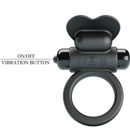 PRETTY LOVE - DEBONAIRE VIBRATIONSRING KANINCHEN 10 VIBRATIONEN SCHWARZ - Sexotim