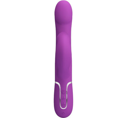 PRETTY LOVE - 4 IN 1 MULTIFUNKTIONSVIBRATOR & STIMULATOR LILA - Sexotim