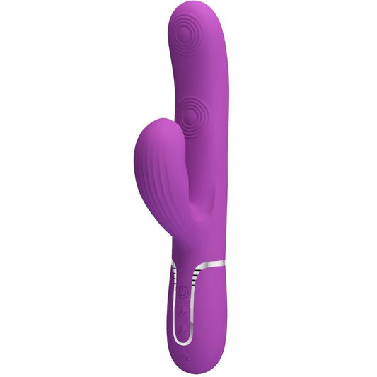 PRETTY LOVE - PERLITA 3 IN 1 MULTIFUNKTIONS-RABBIT-VIBRATOR LILA - Sexotim