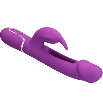 PRETTY LOVE - KAMPAS 3 IN 1 MULTIFUNKTIONS-RABBIT-VIBRATOR LILA - Sexotim