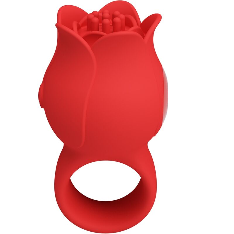 PRETTY LOVE - JAE ROSE FÖRMIGER FINGERVIBRATOR 10 VIBRATIONEN ROT - Sexotim