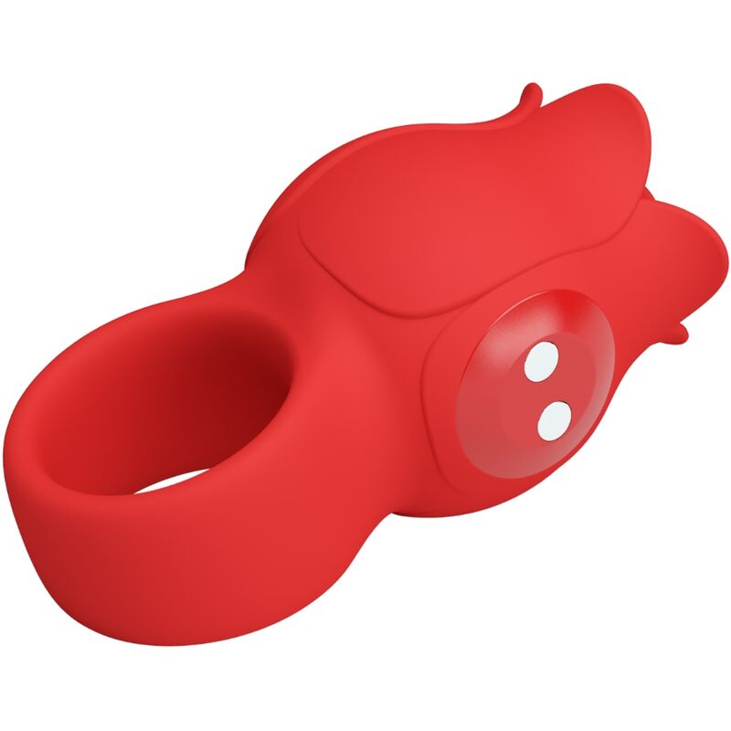 PRETTY LOVE - JAE ROSE FÖRMIGER FINGERVIBRATOR 10 VIBRATIONEN ROT - Sexotim