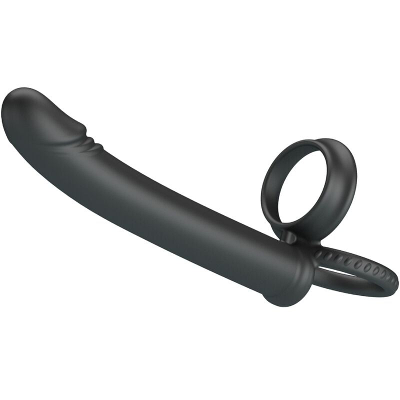 PRETTY LOVE - DILLION DOPPELTE PENETRATION DOPPELTER COCKRING SCHWARZ - Sexotim